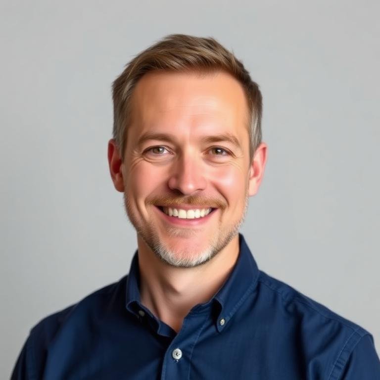 Retrato de Javier Ruiz, fundador de Visibleup